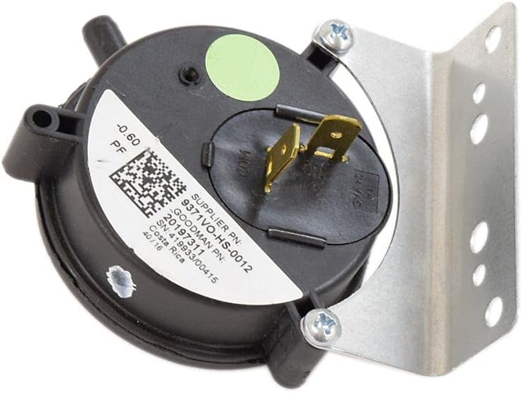 Goodman 20197311 Furnace Air Pressure Switch Genuine Original Equipment Manufacturer (OEM) Part - Image 1